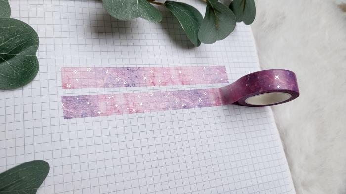 Washi Tape Pink Purple